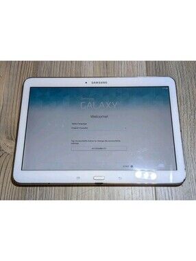 Samsung Galaxy Tab 4 T530NU 10.1" 16GB White (WiFi) Android Tablet NEEDS CAMERA